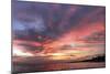 Red Sunset 1-Robert Goldwitz-Mounted Giclee Print