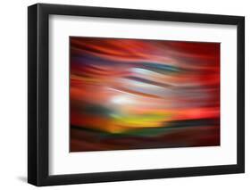 Red Sunset-Ursula Abresch-Framed Photographic Print