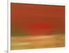 Red Sunset-Kenny Primmer-Framed Art Print