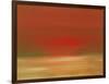 Red Sunset-Kenny Primmer-Framed Art Print