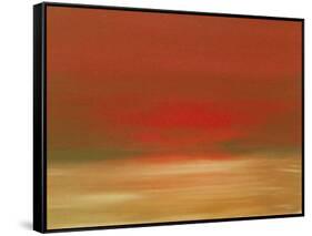 Red Sunset-Kenny Primmer-Framed Stretched Canvas