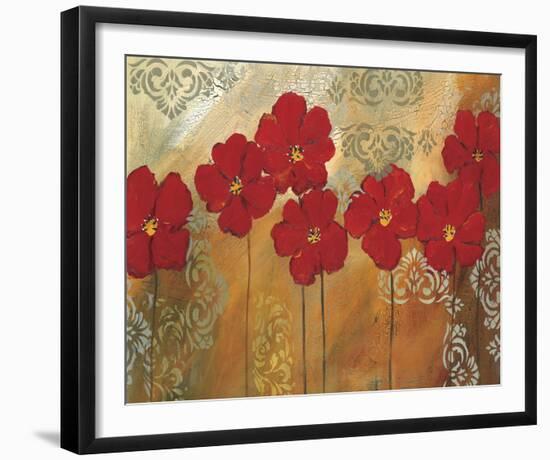 Red Symphony I-Lilian Scott-Framed Giclee Print