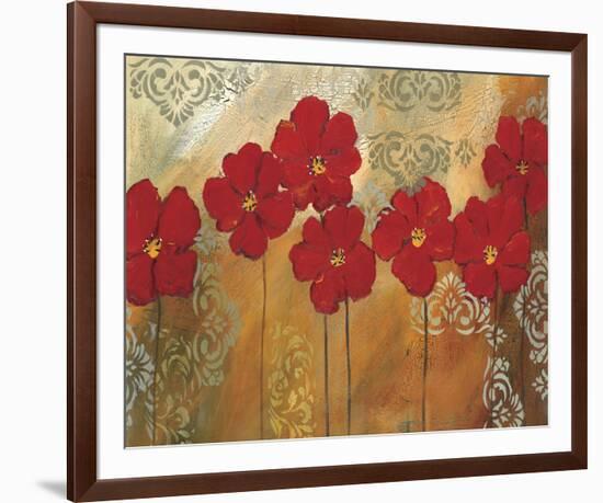 Red Symphony I-Lilian Scott-Framed Giclee Print