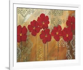 Red Symphony I-Lilian Scott-Framed Giclee Print