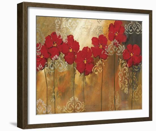 Red Symphony II-Lilian Scott-Framed Giclee Print