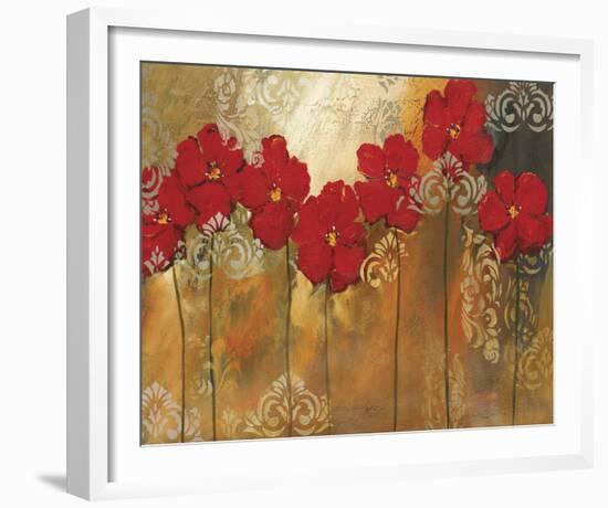 Red Symphony II-Lilian Scott-Framed Giclee Print