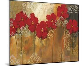 Red Symphony II-Lilian Scott-Mounted Giclee Print