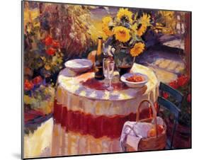 Red Table-Edward Noott-Mounted Poster