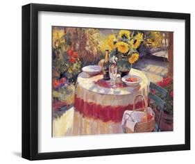 Red Table-Edward Noott-Framed Art Print