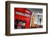 Red Telephone Big Ben London-null-Framed Art Print