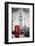 Red Telephone Booth and Big Ben in London, England, the Uk. People Walking in Rush. the Symbols of-Michal Bednarek-Framed Photographic Print