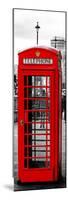 Red Telephone Booths - London - UK - England - United Kingdom - Europe - Door Poster-Philippe Hugonnard-Mounted Photographic Print