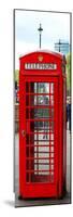 Red Telephone Booths - London - UK - England - United Kingdom - Europe - Door Poster-Philippe Hugonnard-Mounted Photographic Print