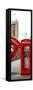 Red Telephone Booths - London - UK - England - United Kingdom - Europe - Door Poster-Philippe Hugonnard-Framed Stretched Canvas