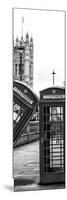 Red Telephone Booths - London - UK - England - United Kingdom - Europe - Door Poster-Philippe Hugonnard-Mounted Photographic Print