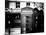 Red Telephone Booths - London - UK - England - United Kingdom - Europe - Old Black and White-Philippe Hugonnard-Mounted Photographic Print