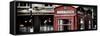 Red Telephone Booths - London - UK - England - United Kingdom - Europe - Panoramic Photography-Philippe Hugonnard-Framed Stretched Canvas