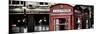 Red Telephone Booths - London - UK - England - United Kingdom - Europe - Panoramic Photography-Philippe Hugonnard-Mounted Photographic Print