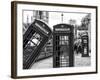 Red Telephone Booths - London - UK - England - United Kingdom - Europe-Philippe Hugonnard-Framed Photographic Print