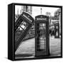 Red Telephone Booths - London - UK - England - United Kingdom - Europe-Philippe Hugonnard-Framed Stretched Canvas