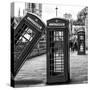 Red Telephone Booths - London - UK - England - United Kingdom - Europe-Philippe Hugonnard-Stretched Canvas