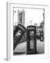 Red Telephone Booths - London - UK - England - United Kingdom - Europe-Philippe Hugonnard-Framed Photographic Print