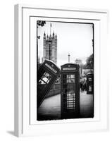 Red Telephone Booths - London - UK - England - United Kingdom - Europe-Philippe Hugonnard-Framed Photographic Print