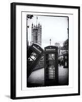 Red Telephone Booths - London - UK - England - United Kingdom - Europe-Philippe Hugonnard-Framed Photographic Print