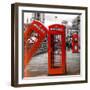 Red Telephone Booths - London - UK - England - United Kingdom - Europe-Philippe Hugonnard-Framed Photographic Print