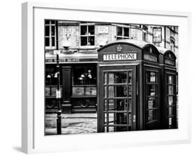 Red Telephone Booths - London - UK - England - United Kingdom - Europe-Philippe Hugonnard-Framed Photographic Print