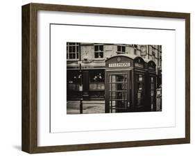 Red Telephone Booths - London - UK - England - United Kingdom - Europe-Philippe Hugonnard-Framed Art Print