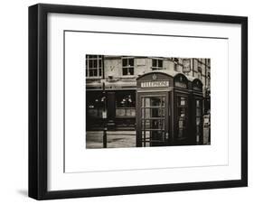 Red Telephone Booths - London - UK - England - United Kingdom - Europe-Philippe Hugonnard-Framed Art Print