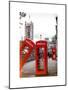 Red Telephone Booths - London - UK - England - United Kingdom - Europe-Philippe Hugonnard-Mounted Art Print