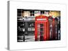 Red Telephone Booths - London - UK - England - United Kingdom - Europe-Philippe Hugonnard-Stretched Canvas