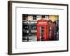 Red Telephone Booths - London - UK - England - United Kingdom - Europe-Philippe Hugonnard-Framed Art Print