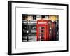 Red Telephone Booths - London - UK - England - United Kingdom - Europe-Philippe Hugonnard-Framed Art Print