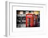 Red Telephone Booths - London - UK - England - United Kingdom - Europe-Philippe Hugonnard-Framed Art Print