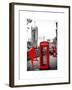 Red Telephone Booths - London - UK - England - United Kingdom - Europe-Philippe Hugonnard-Framed Art Print