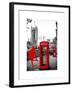 Red Telephone Booths - London - UK - England - United Kingdom - Europe-Philippe Hugonnard-Framed Art Print