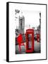 Red Telephone Booths - London - UK - England - United Kingdom - Europe-Philippe Hugonnard-Framed Stretched Canvas