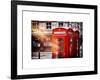 Red Telephone Booths - London - UK - England - United Kingdom - Europe-Philippe Hugonnard-Framed Art Print