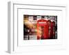 Red Telephone Booths - London - UK - England - United Kingdom - Europe-Philippe Hugonnard-Framed Art Print