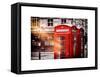 Red Telephone Booths - London - UK - England - United Kingdom - Europe-Philippe Hugonnard-Framed Stretched Canvas