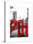 Red Telephone Booths - London - UK - England - United Kingdom - Europe-Philippe Hugonnard-Stretched Canvas