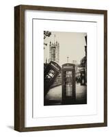 Red Telephone Booths - London - UK - England - United Kingdom - Europe-Philippe Hugonnard-Framed Art Print