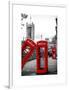 Red Telephone Booths - London - UK - England - United Kingdom - Europe-Philippe Hugonnard-Framed Art Print