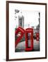 Red Telephone Booths - London - UK - England - United Kingdom - Europe-Philippe Hugonnard-Framed Art Print