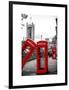 Red Telephone Booths - London - UK - England - United Kingdom - Europe-Philippe Hugonnard-Framed Art Print