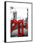 Red Telephone Booths - London - UK - England - United Kingdom - Europe-Philippe Hugonnard-Framed Stretched Canvas