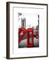 Red Telephone Booths - London - UK - England - United Kingdom - Europe-Philippe Hugonnard-Framed Art Print